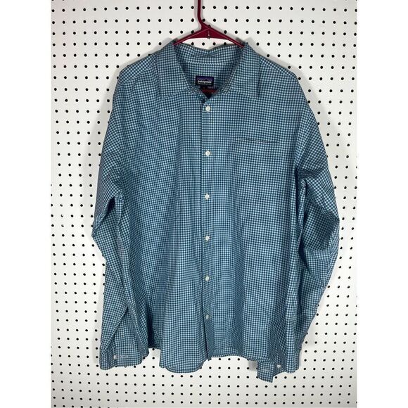 Patagonia button down shirt size L - Picture 1 of 4